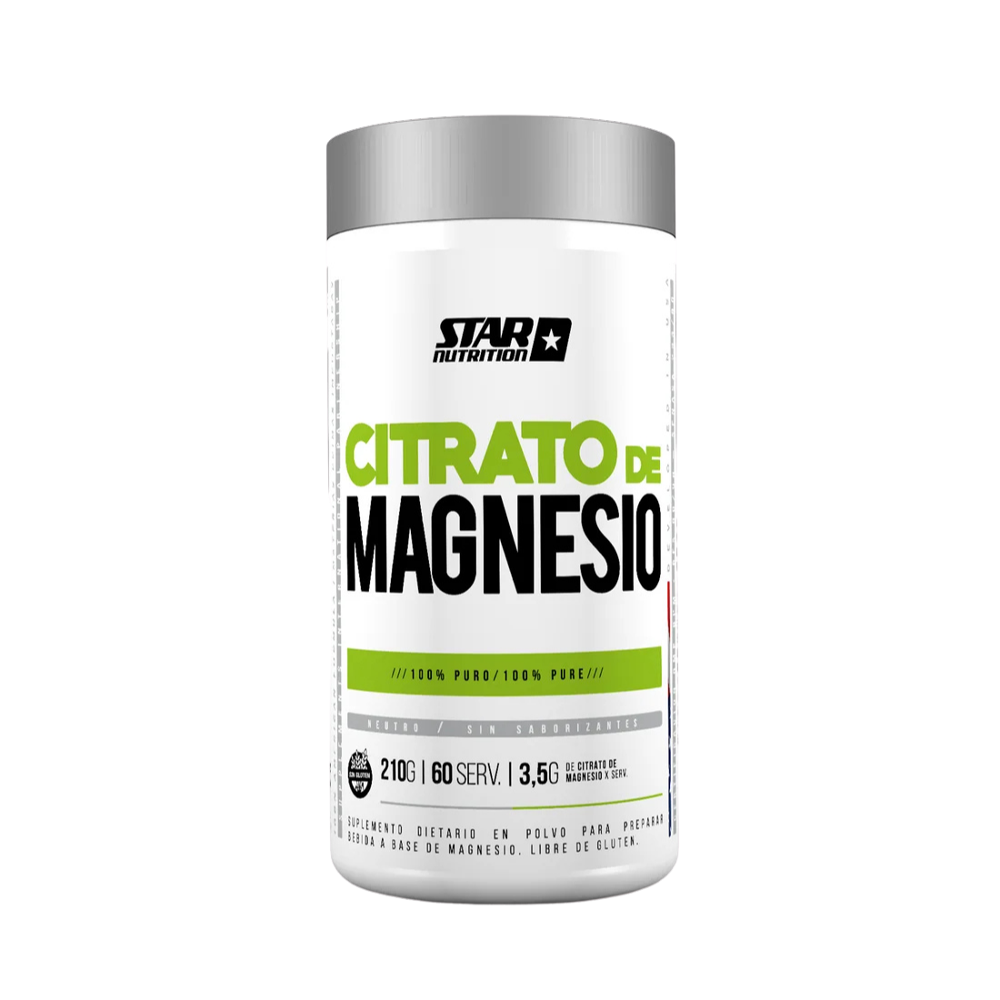 Citrato De Magnesio - 210 Grs