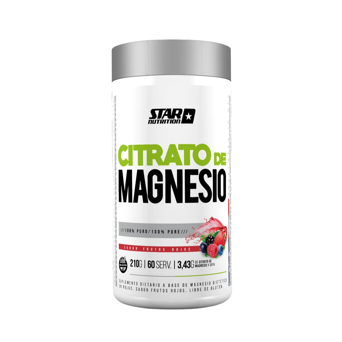 Citrato De Magnesio - 210 Grs